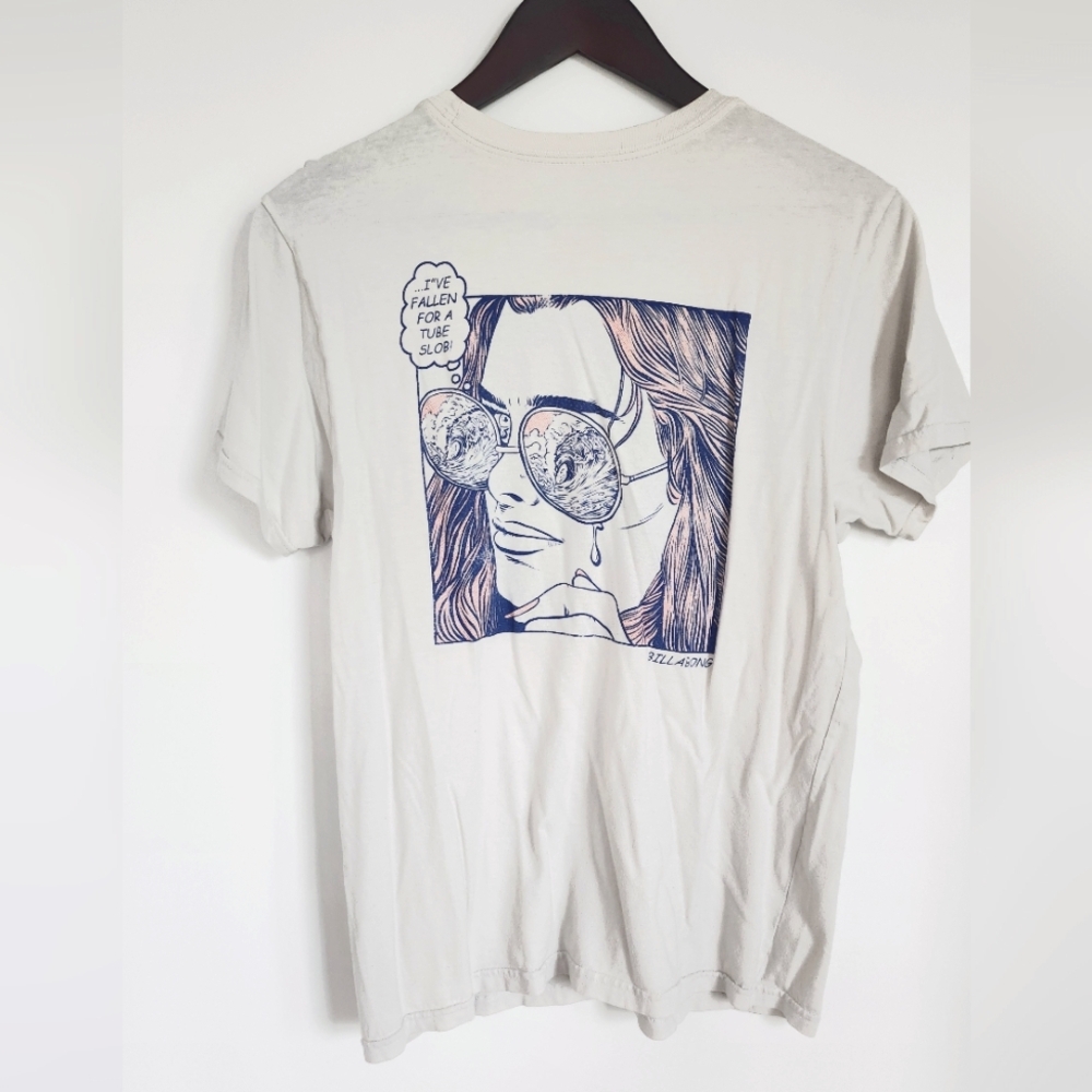 Billabong Surfer Comic Graphic Tee